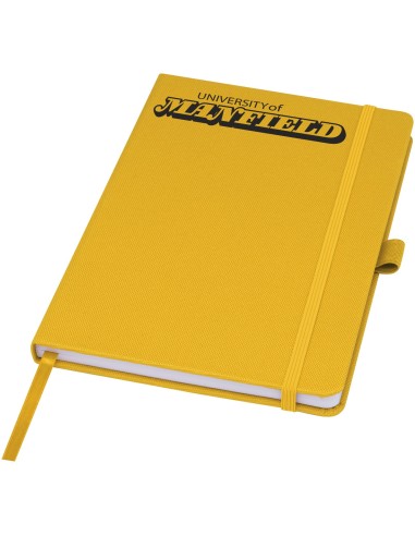 Libreta de papel reciclado A5 con tapa de PET...