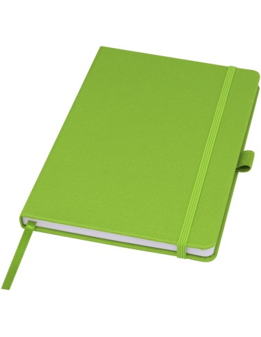 Libreta de papel reciclado A5 con tapa de PET...