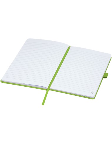Libreta de papel reciclado A5 con tapa de PET...
