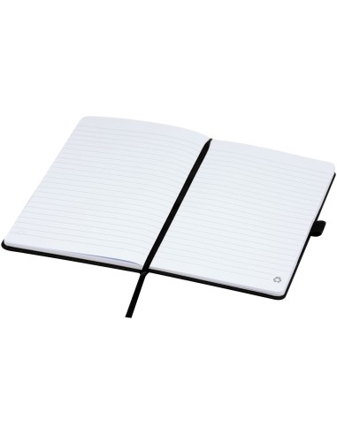 Libreta de papel reciclado A5 con tapa de PET...