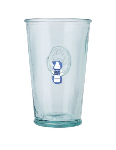Juego de tres piezas  de vidrio reciclado de...