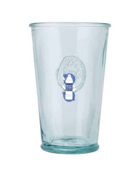 Juego de tres piezas  de vidrio reciclado de 300 ml "Copa"