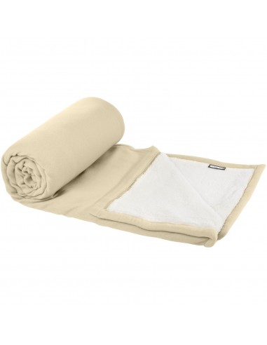Manta sherpa de tejido polar de RPET "Marigold"
