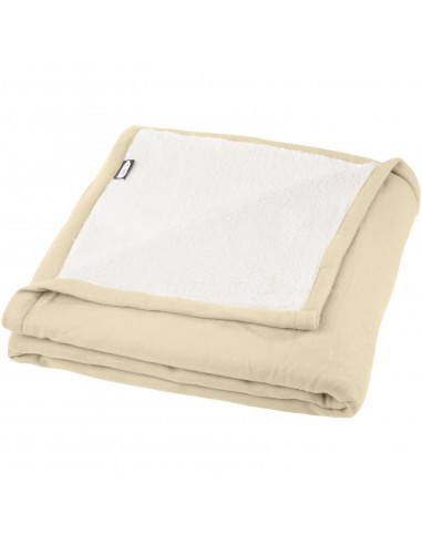 Manta sherpa de tejido polar de RPET "Marigold"