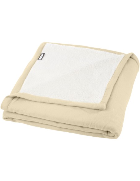 Manta sherpa de tejido polar de RPET "Marigold"