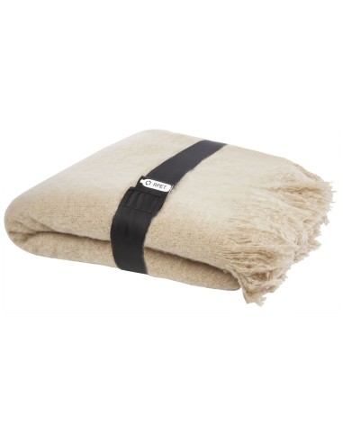 Manta de mohair y RPET "Ivy"