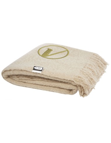 Manta de mohair y RPET "Ivy"