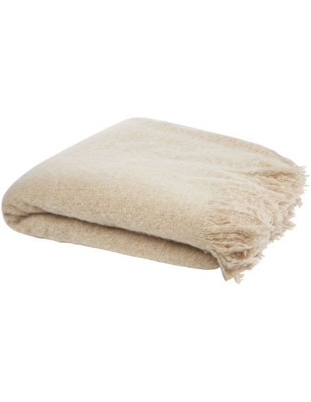 Manta de mohair y RPET "Ivy"