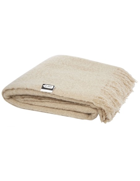 Manta de mohair y RPET "Ivy"