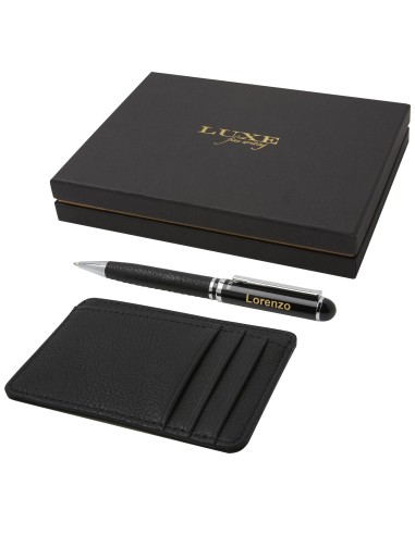 Set de regalo de bolígrafo y cartera "Encore"