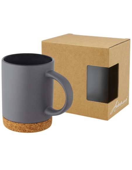 Taza de cerámica de 425 ml con base de corcho "Neiva"