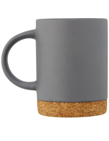 Taza de cerámica de 425 ml con base de corcho...