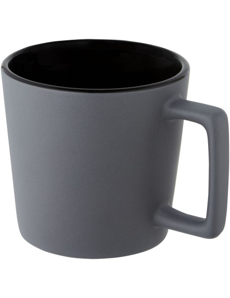 Taza de cerámica de 370 ml con acabado mate "Cali"