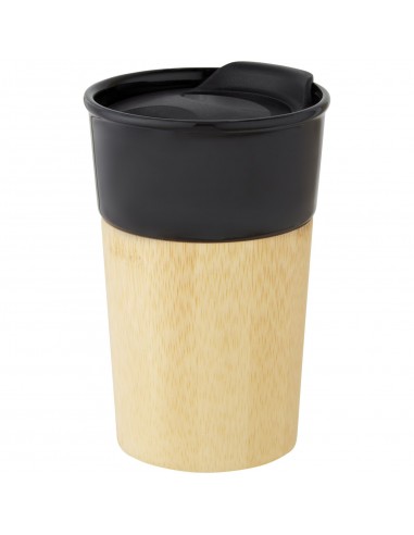Taza de porcelana de 320 ml con pared exterior...