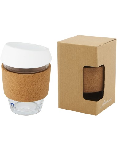 Vaso de vidrio borosilicato de 360 ml con...