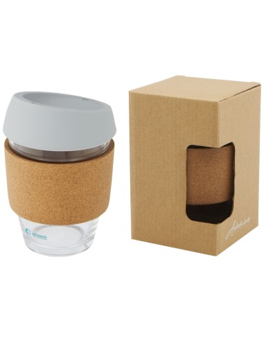 Vaso de vidrio borosilicato de 360 ml con...