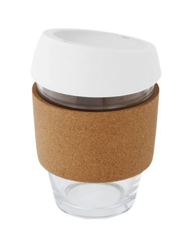 Vaso de vidrio borosilicato de 360 ml con...