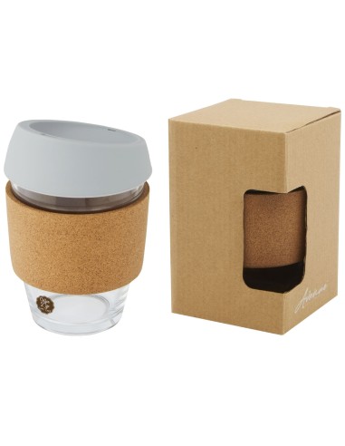 Vaso de vidrio borosilicato de 360 ml con...