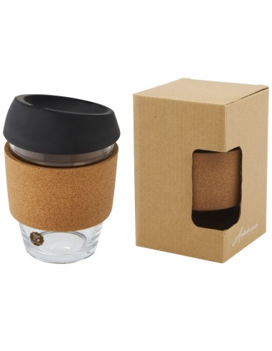 Vaso de vidrio borosilicato de 360 ml con...