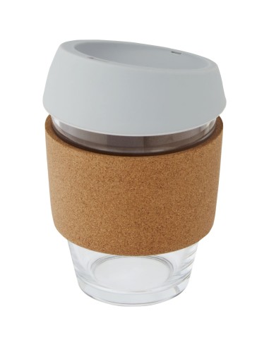 Vaso de vidrio borosilicato de 360 ml con...