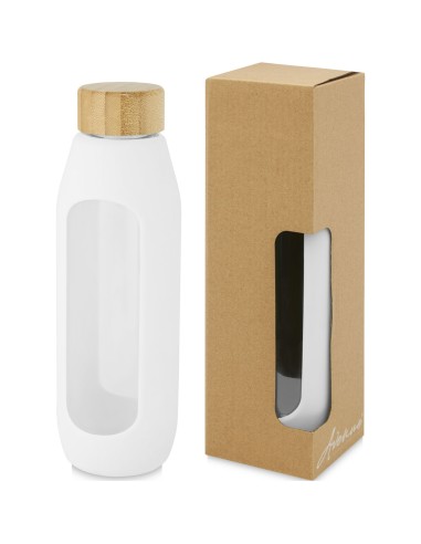 Botella de vidrio borosilicato de 600 ml con...
