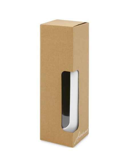 Botella de vidrio borosilicato de 600 ml con agarre de silicona "Tidan"