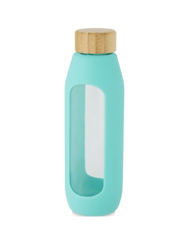 Botella de vidrio borosilicato de 600 ml con...