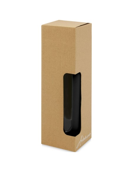 Botella de vidrio borosilicato de 600 ml con agarre de silicona "Tidan"