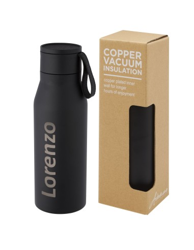 Botella de acero inoxidable con aislamiento al...