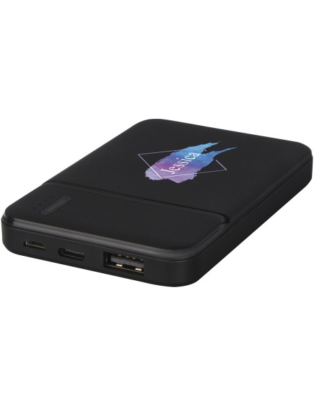Batería externa de plástico reciclado de 5000 mAh "Loop"