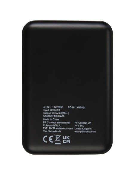 Batería externa retroiluminada ultradelgada de 5000 mAh "Gleam"