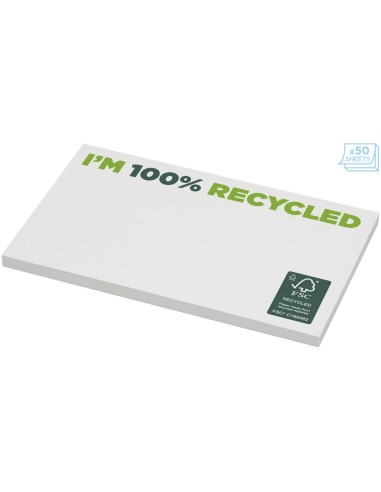 Bloc de notas adhesivas de papel reciclado de...