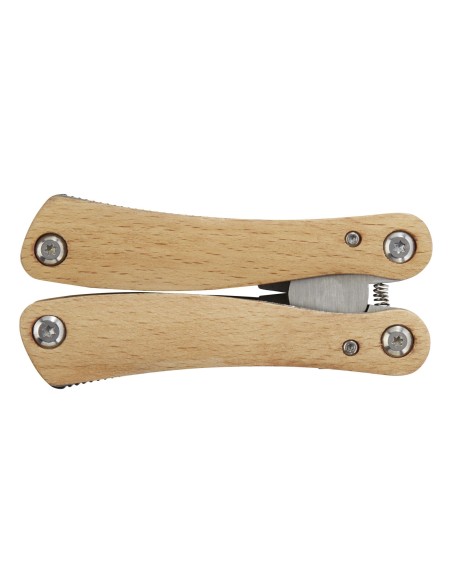 Multiherramienta grande de  12 funciones con mango de madera "Anderson"