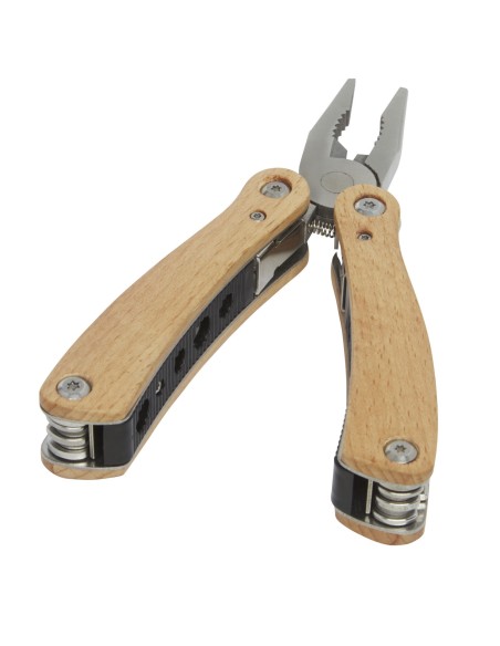 Multiherramienta grande de  12 funciones con mango de madera "Anderson"
