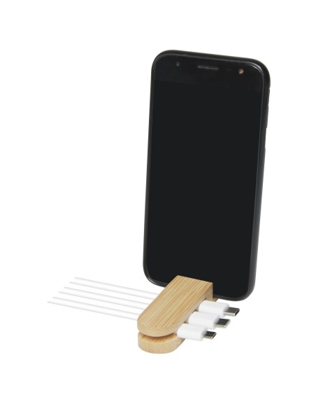 Organizador de cables de bambú "Edulis"