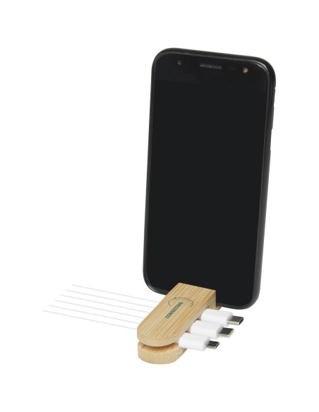 Organizador de cables de bambú "Edulis"