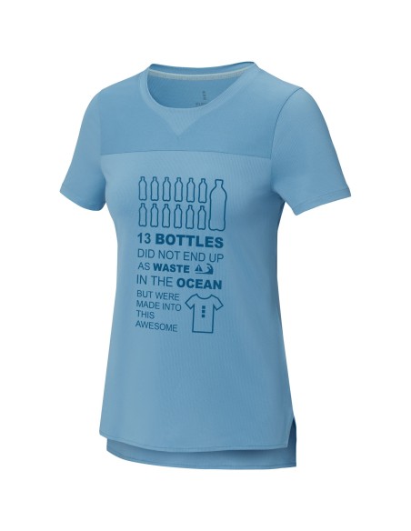 Camiseta Cool fit de manga corta para mujer en GRS reciclado "Borax"
