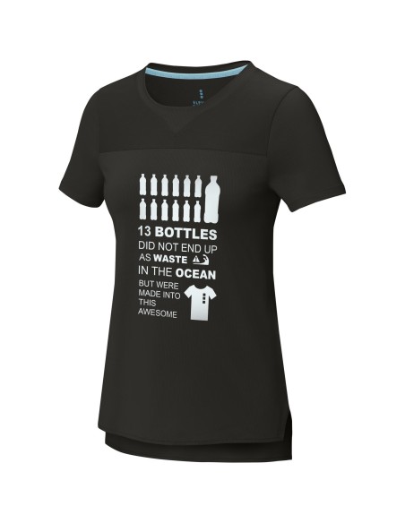 Camiseta Cool fit de manga corta para mujer en GRS reciclado "Borax"