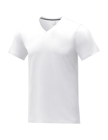 Camiseta de manga corta y cuello en V para...