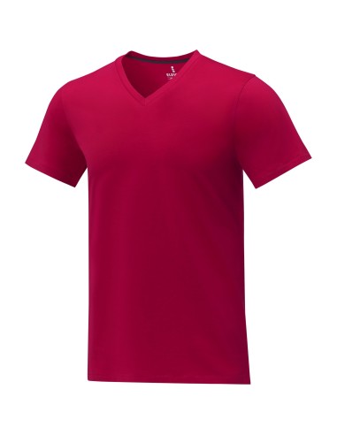 Camiseta de manga corta y cuello en V para...