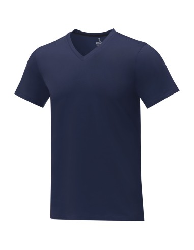Camiseta de manga corta y cuello en V para...