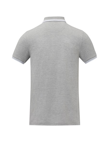 Polo de manga corta con ribete para hombre "Amarago"