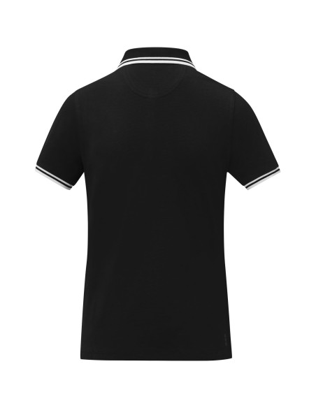 Polo de manga corta con ribete para mujer "Amarago"