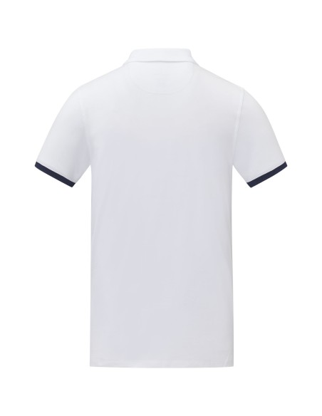 Polo de manga corta de dos tonos para hombre "Morgan"