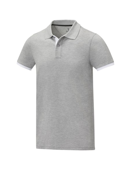 Polo de manga corta de dos tonos para hombre "Morgan"