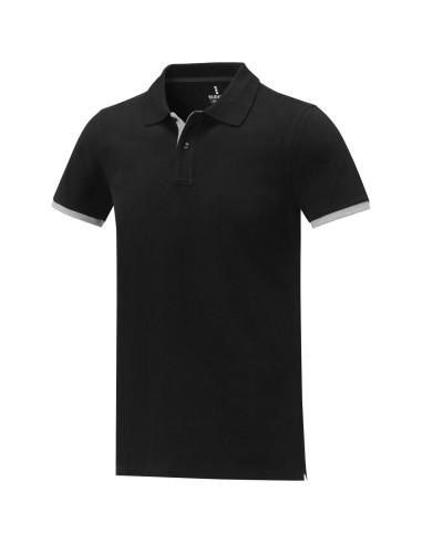 Polo de manga corta de dos tonos para hombre "Morgan"