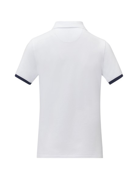 Polo de manga corta de dos tonos para mujer "Morgan"