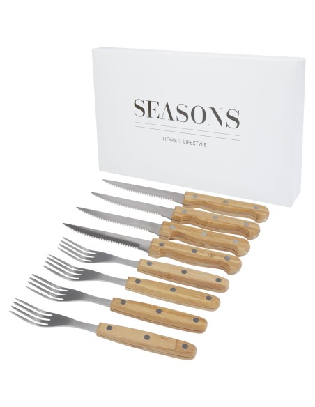 Set de cubiertos para carne "Bif"
