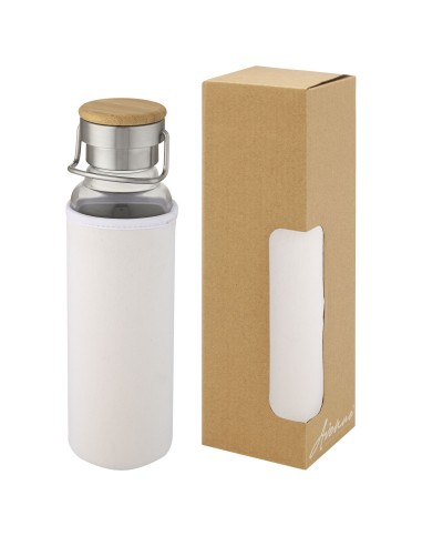 Botella de vidrio de 660 ml con funda de...