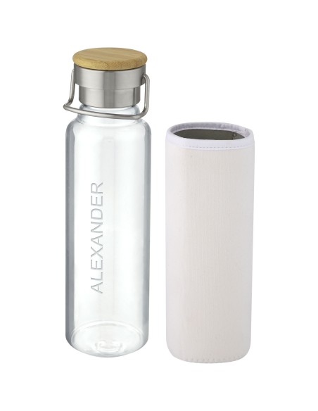 Botella de vidrio de 660 ml con funda de neopreno "Thor"